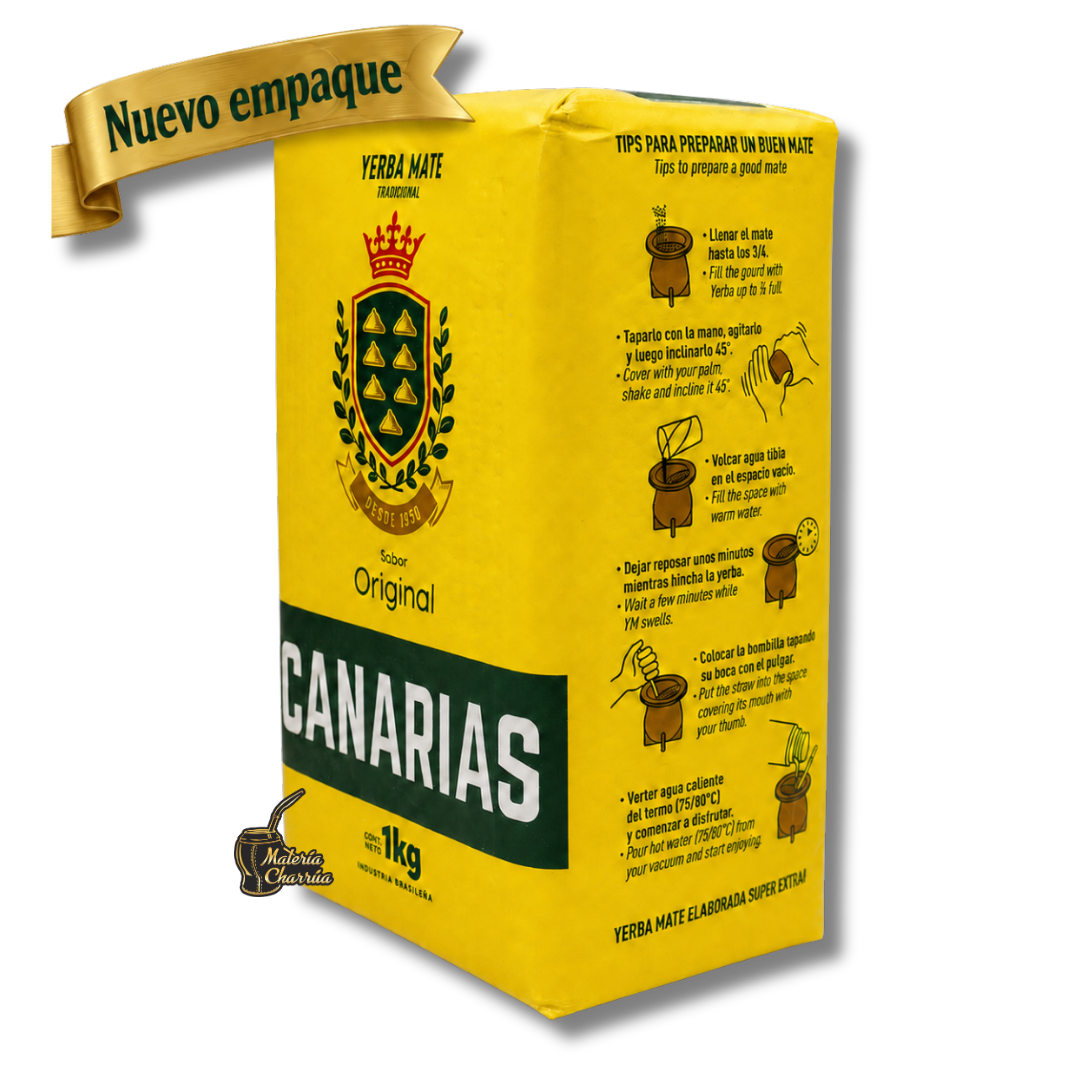 Yerba Mate - Canarias Tradicional 1kg - Imagen 5