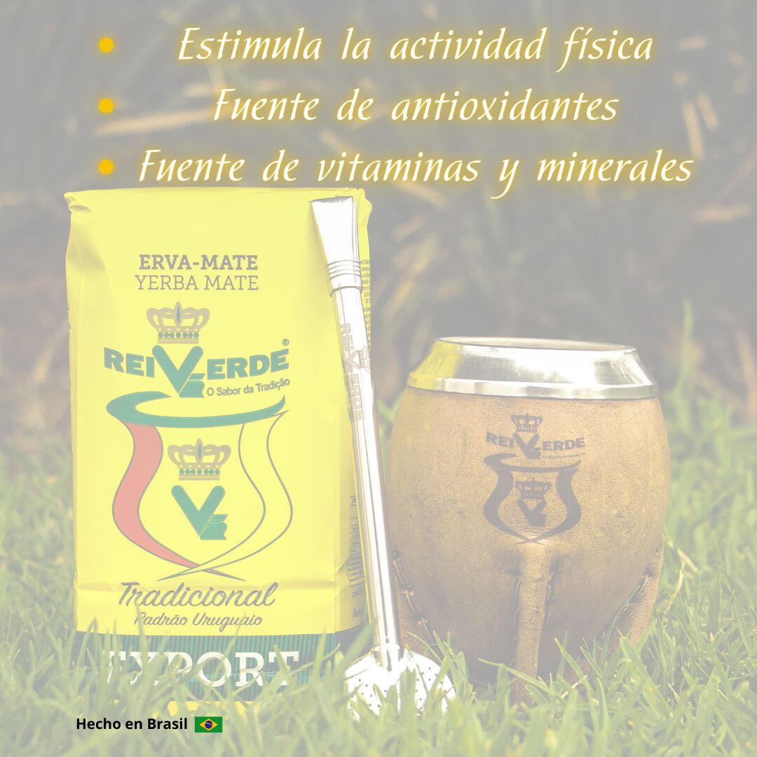 Yerba Mate - Rei Verde Tradicional 500g - Imagen 5