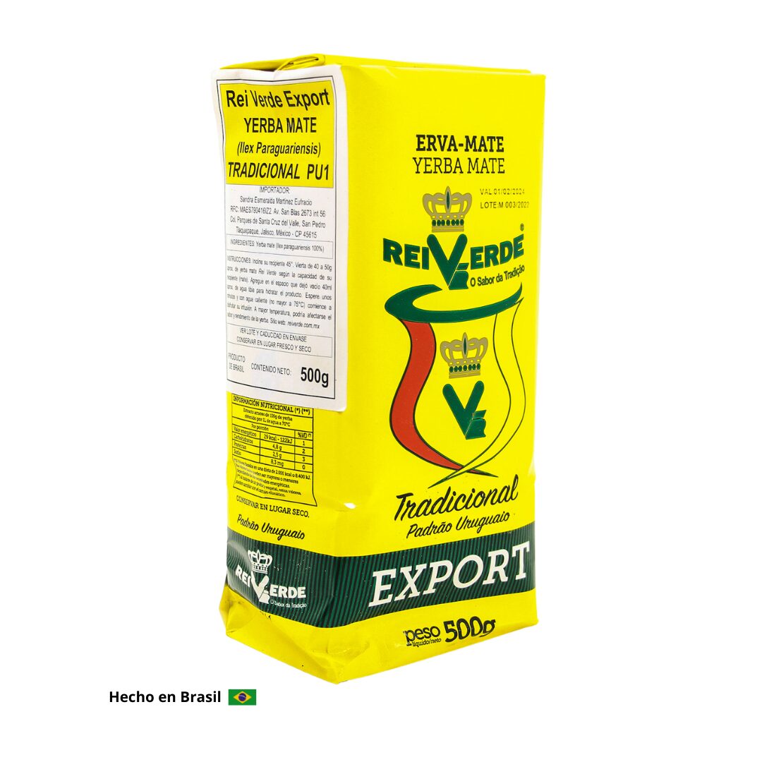 Yerba Mate - Rei Verde Tradicional 500g - Imagen 4