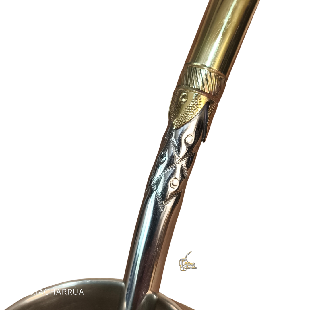 Bombillón Alpaca - Pico Rey - Chupete Bronce - Imagen 11