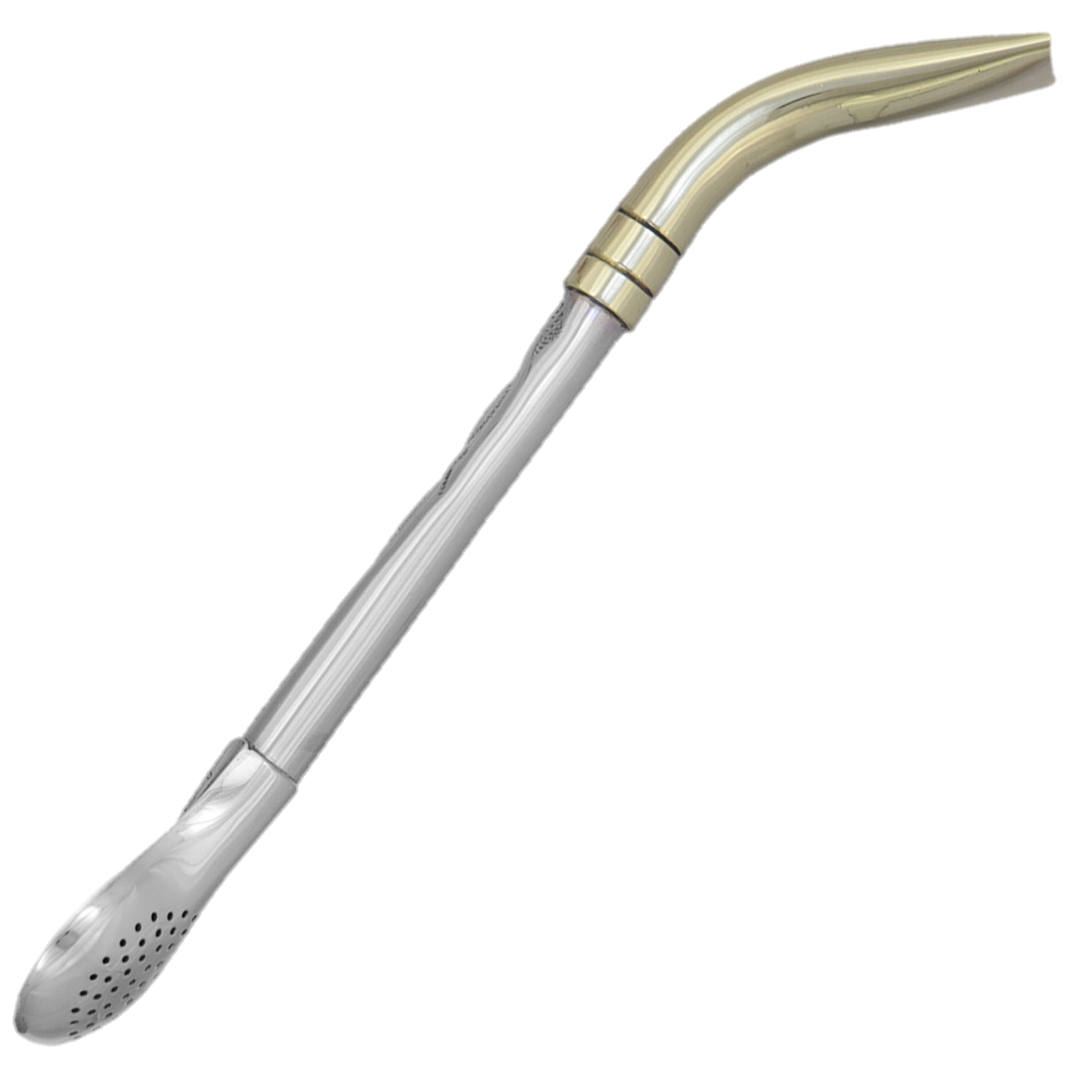 Bombillón Alpaca Pico Loro - Chupete Bronce