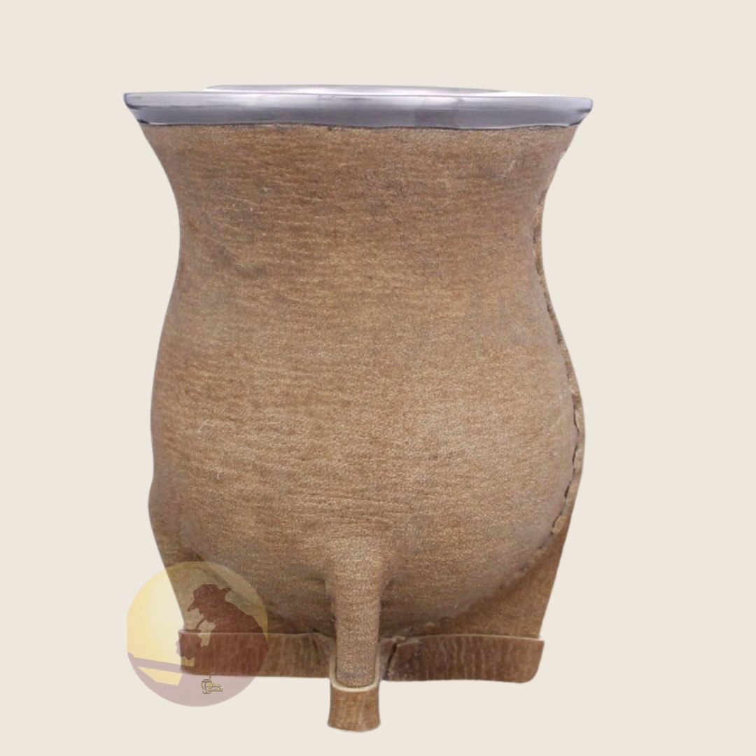 Cuero Crudo con Virola Cincelada