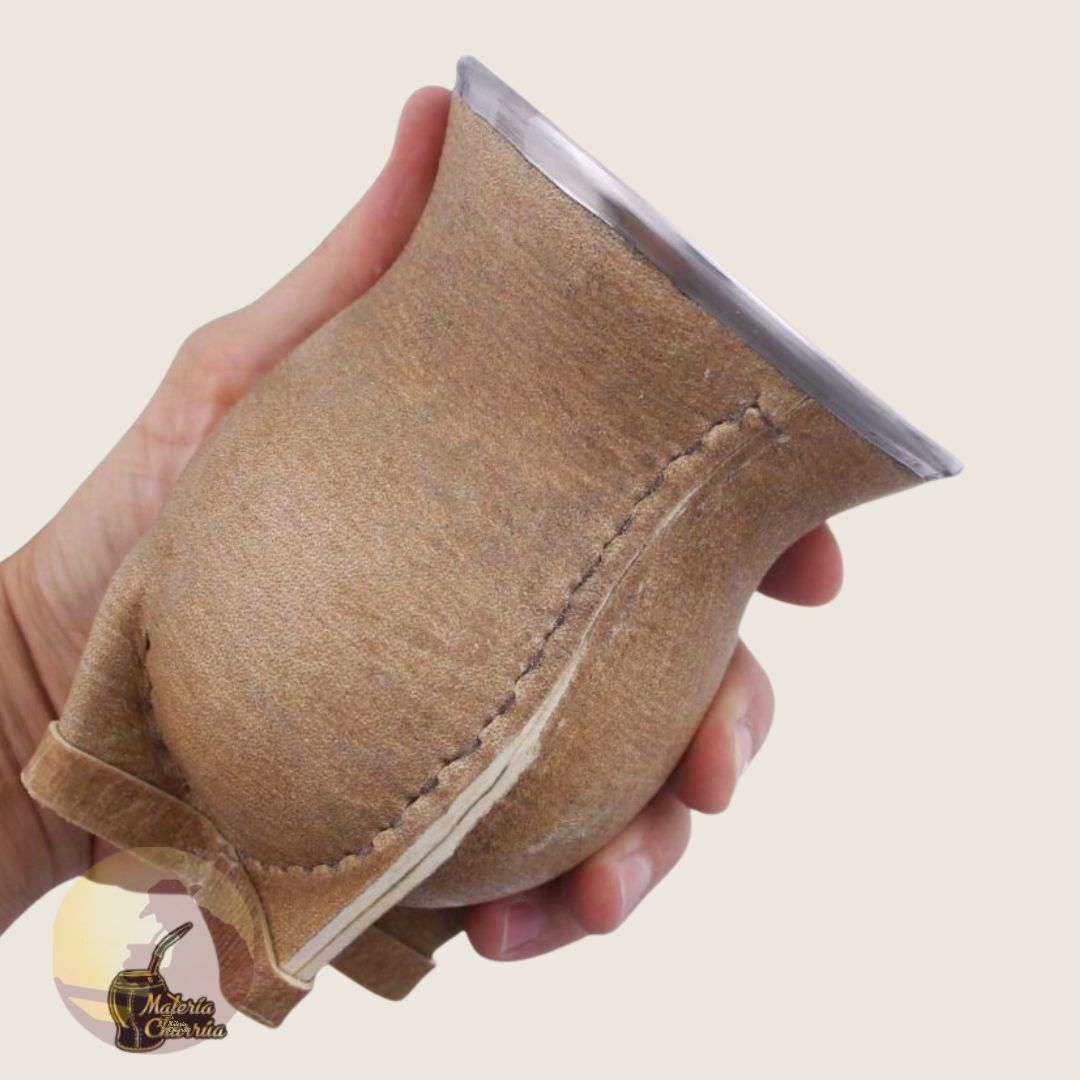 Cuero Crudo con Virola Cincelada - Imagen 4