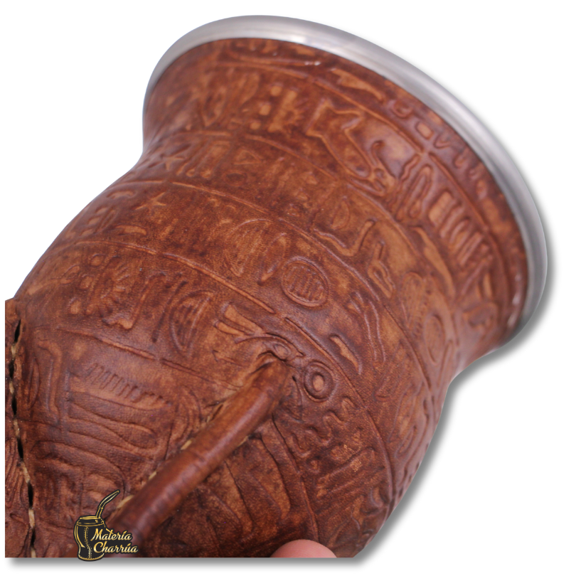 Camionero Uruguayo - Cuero Labrado - Imagen 7