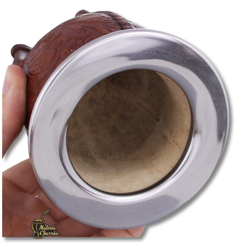 Camionero Uruguayo - Cuero Labrado - Imagen 5