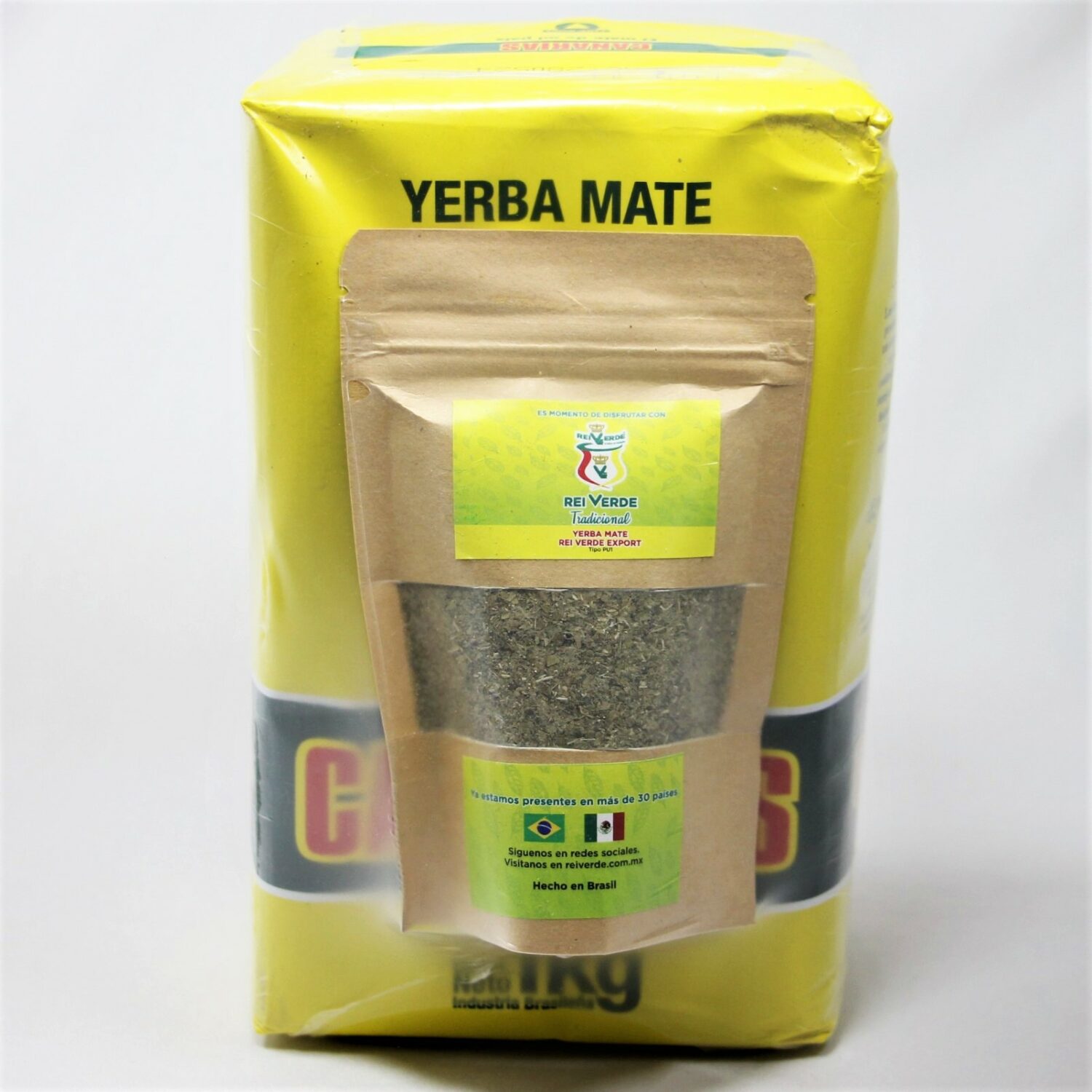 Yerba Mate - Canarias Tradicional 1kg + RV 50g - Imagen 2