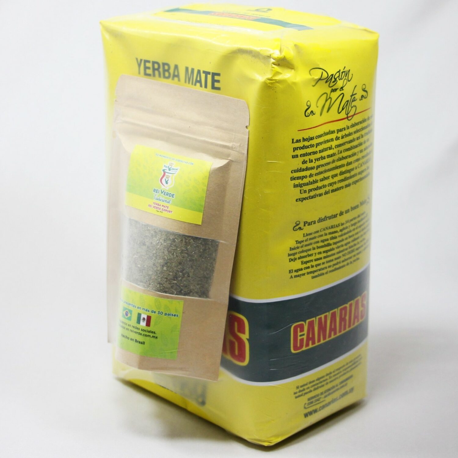 Yerba Mate - Canarias Tradicional 1kg + RV 50g - Imagen 4