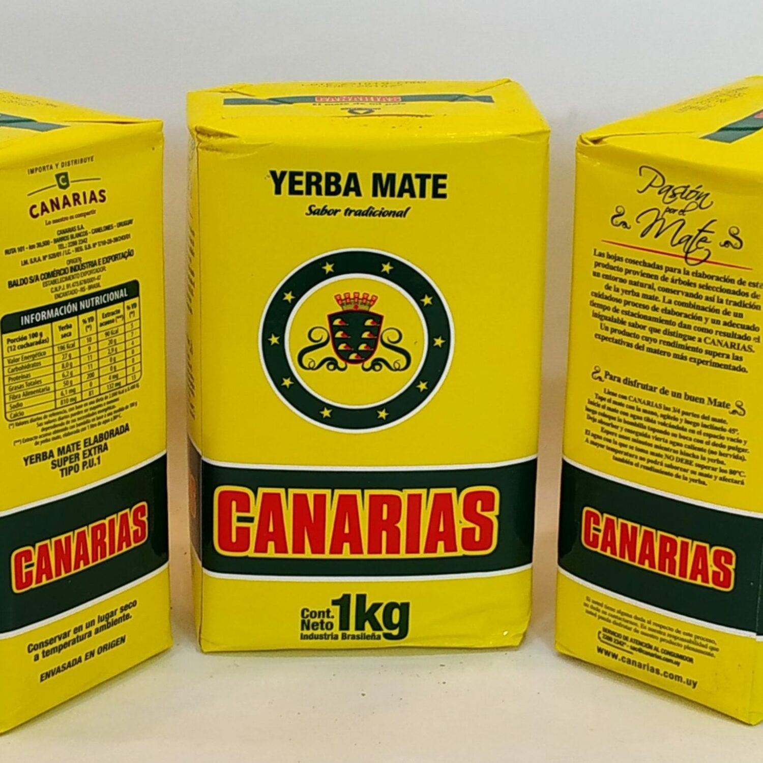Yerba Mate - Canarias Tradicional 1kg + RV 50g - Imagen 5