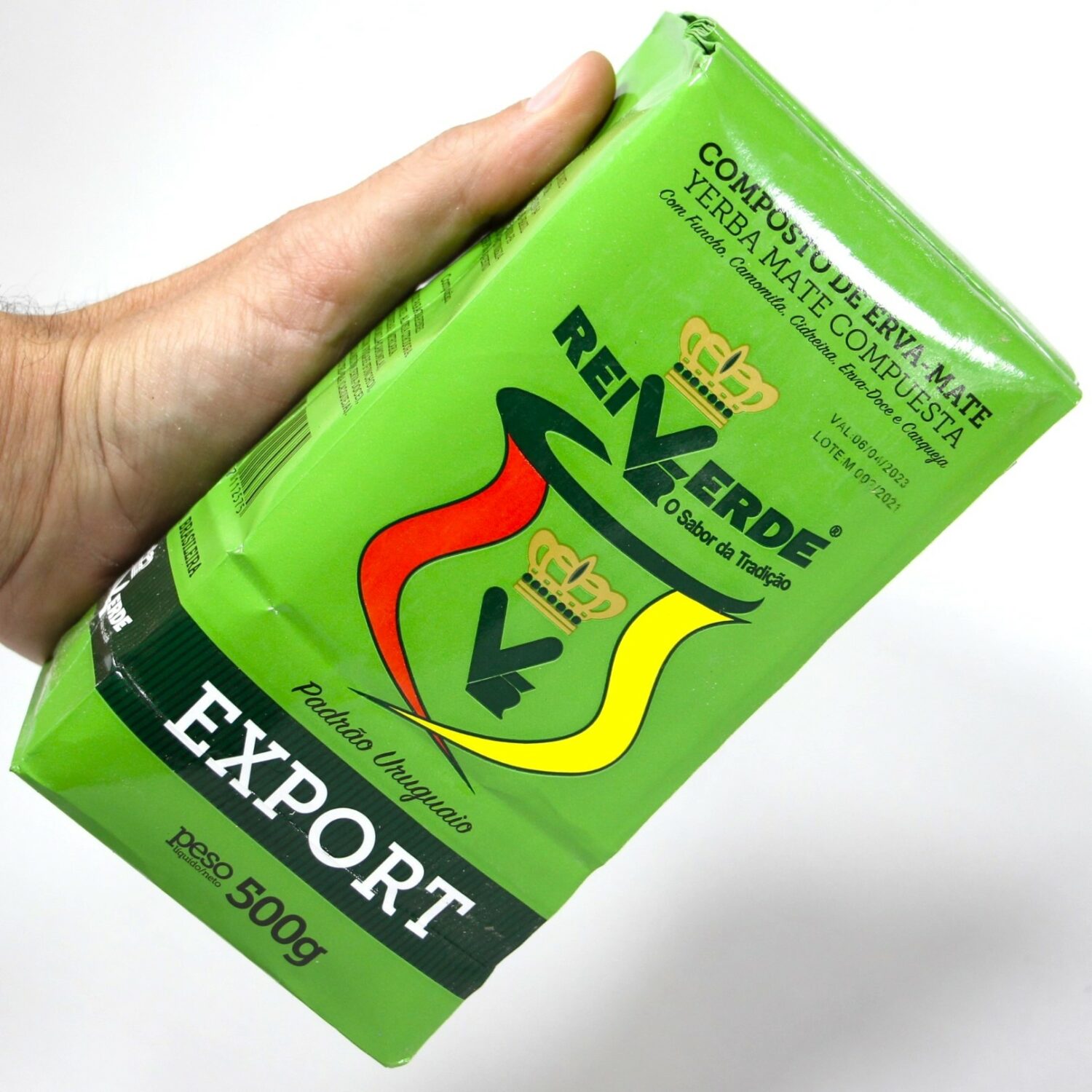 Yerba Mate - Rei Verde Compuesta 500g