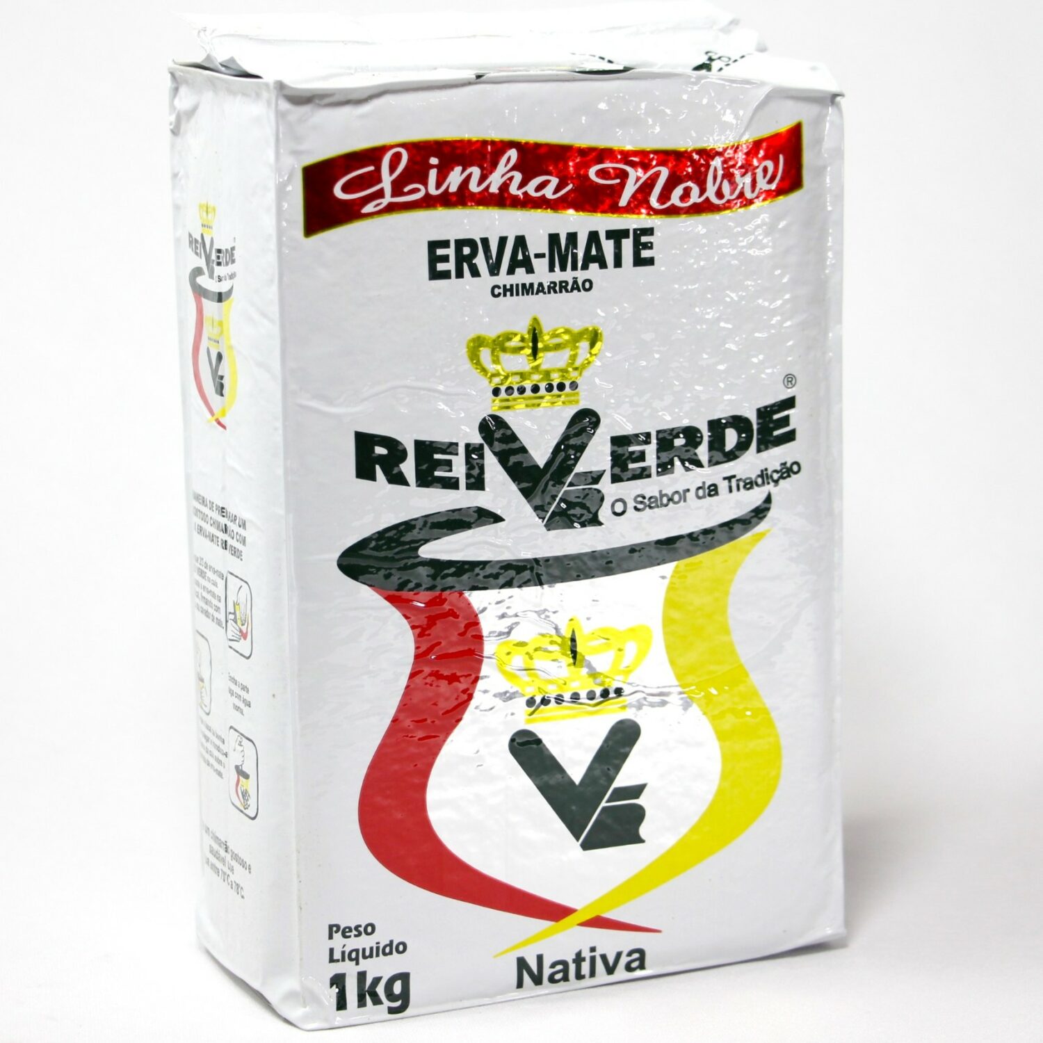 Yerba Mate - Rei Verde NATIVA para Chimarrão 1kg - Imagen 4