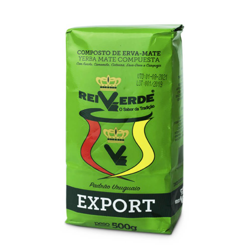 Yerba Mate - Rei Verde Compuesta 500g - Imagen 2