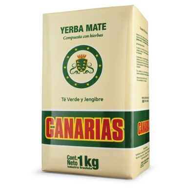 Yerba Mate - Canarias Té Verde y Jengibre 1kg