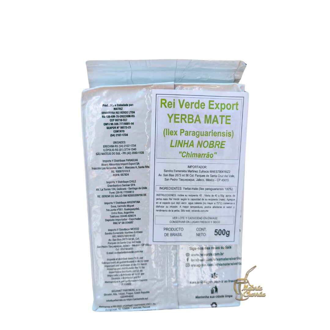 Yerba Mate - Rei Verde NATIVA para Chimarrão 500g - Imagen 6
