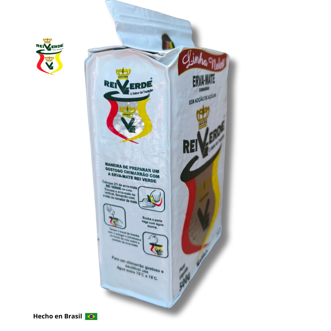 Yerba Mate - Rei Verde NATIVA para Chimarrão 500g - Imagen 8