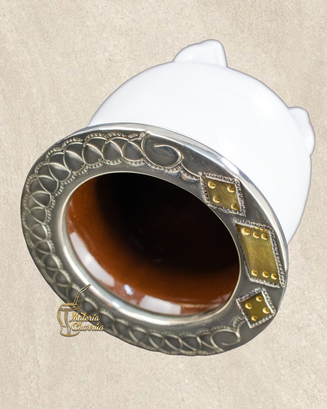 Camionero Blanco Alpaca Apliques - Cerámica - Imagen 17