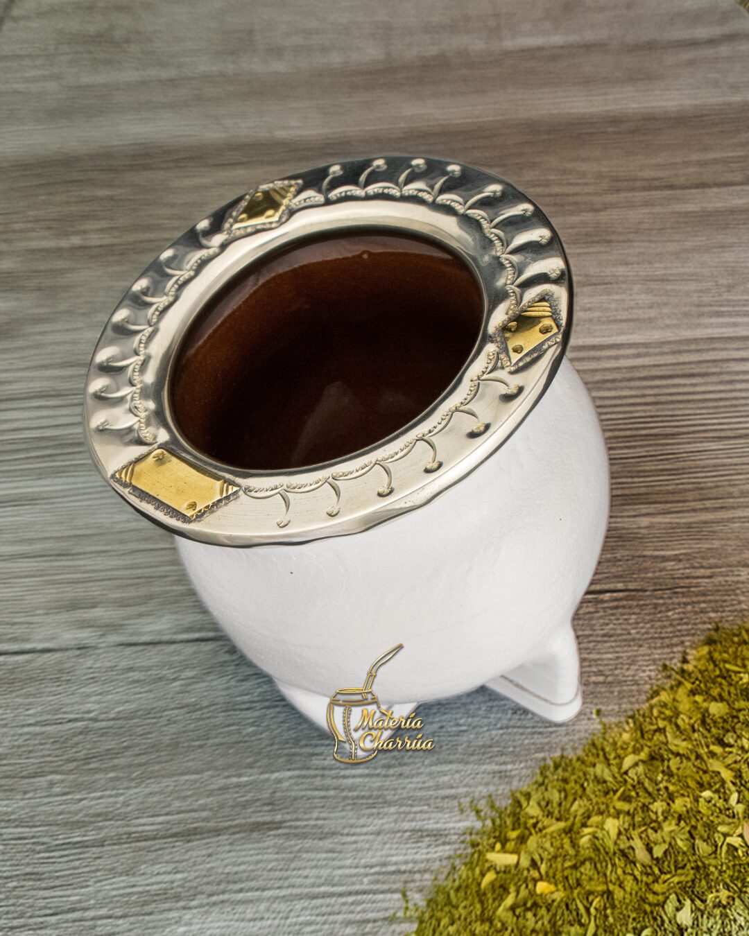 Camionero Blanco Alpaca Apliques - Cerámica - Imagen 6