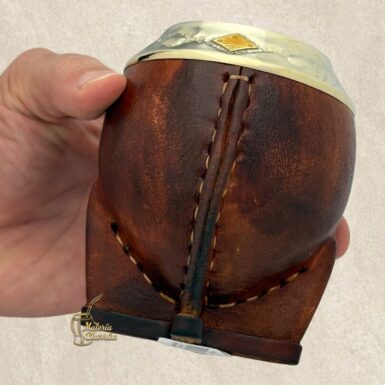 Torpedo Alpaca Apliques - Marrón Rojizo