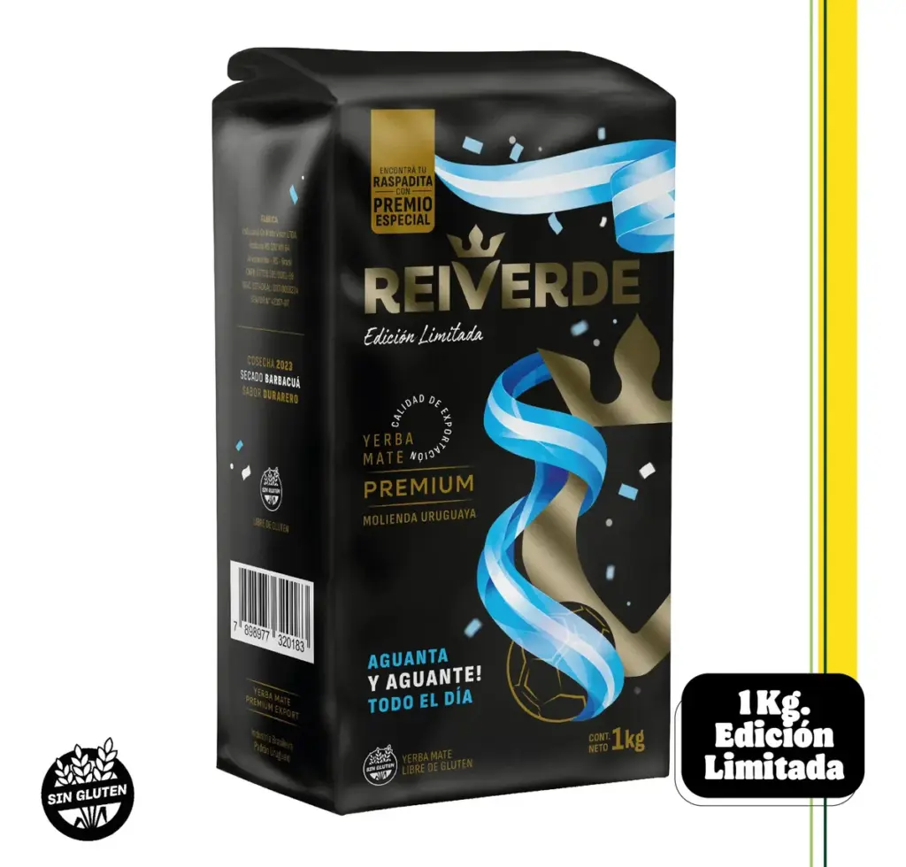 Yerba Mate - Rei Verde Premium 1kg EDICIÓN LIMITADA