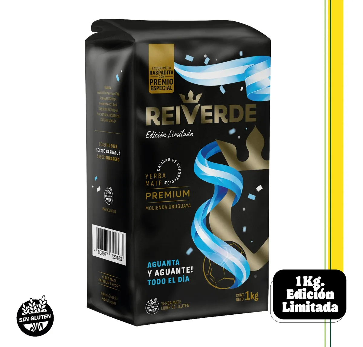 Yerba Mate - Rei Verde Premium 1kg EDICIÓN LIMITADA